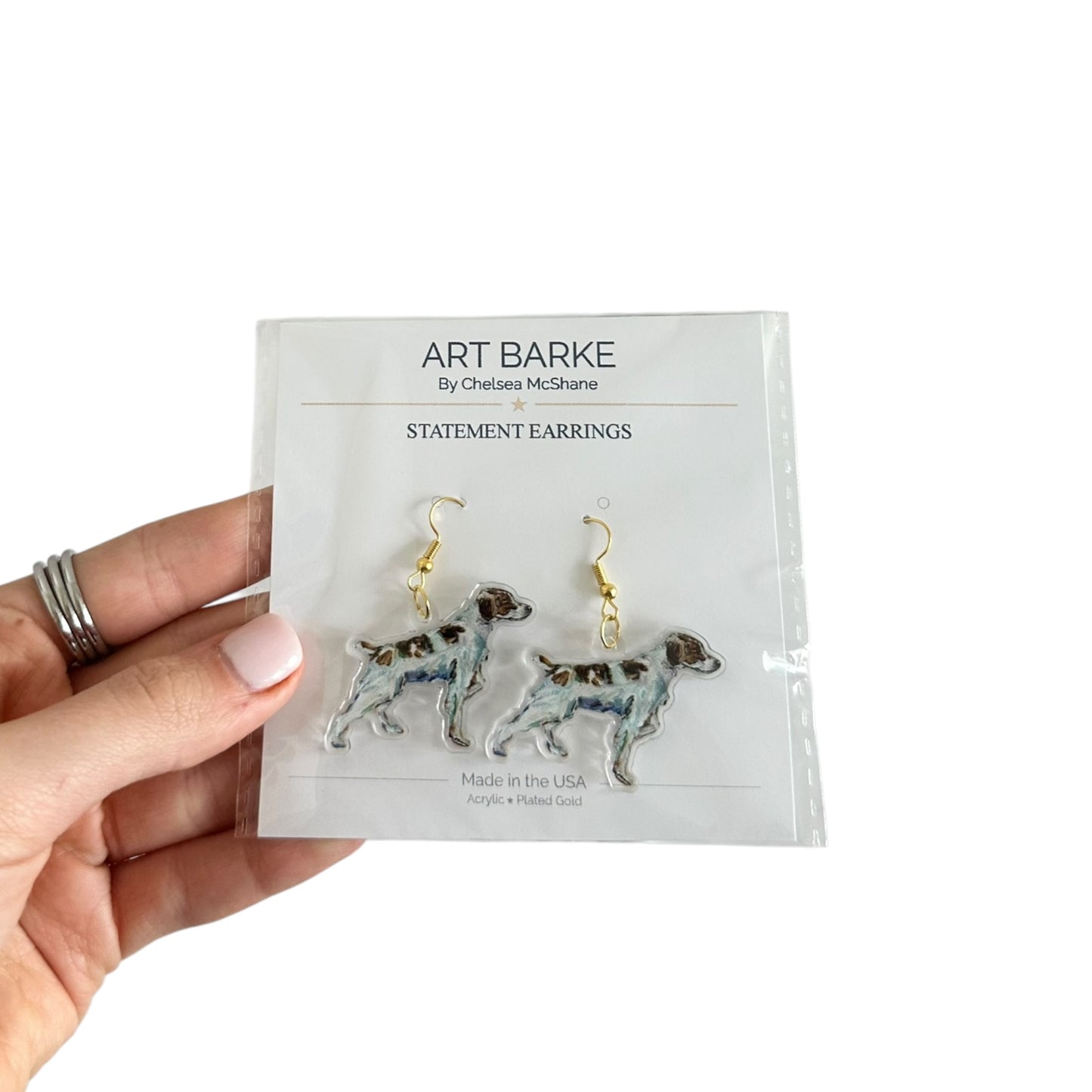 "Brittany Spaniel" Earrings