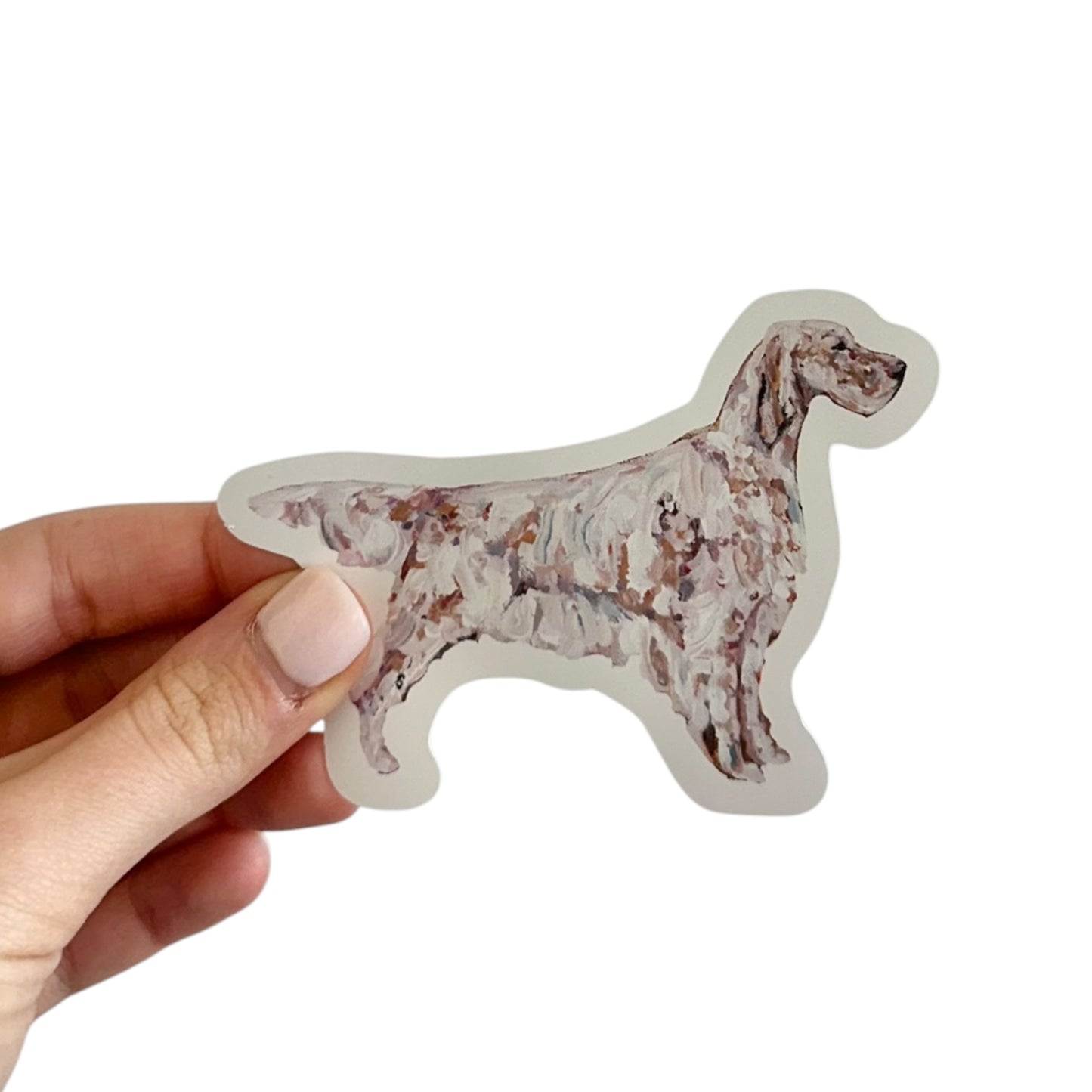 "English Setter Light" Sticker