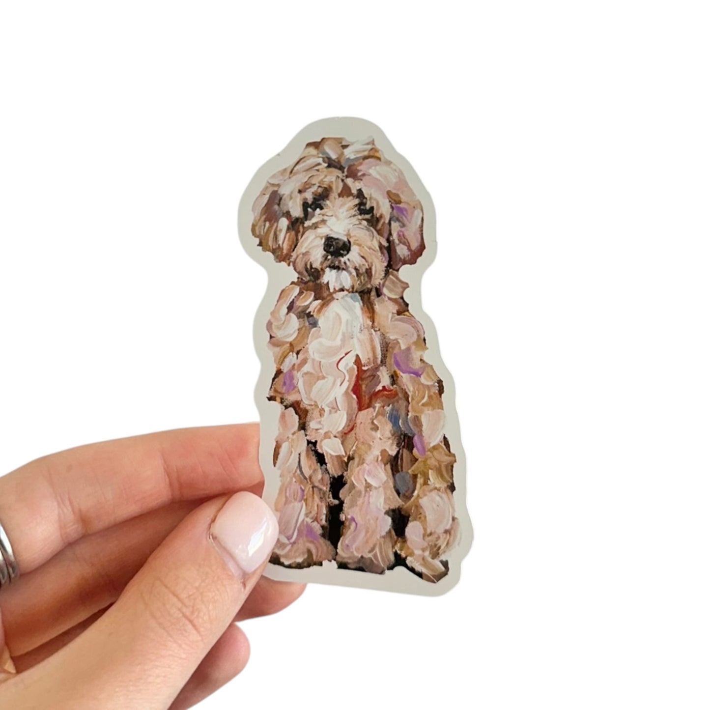 "Goldendoodle Classic" Sticker