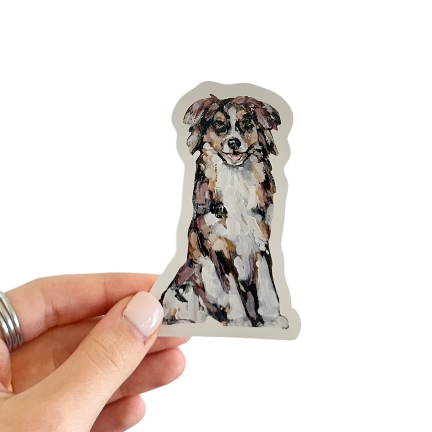 "Australian Shepherd Red" Sticker