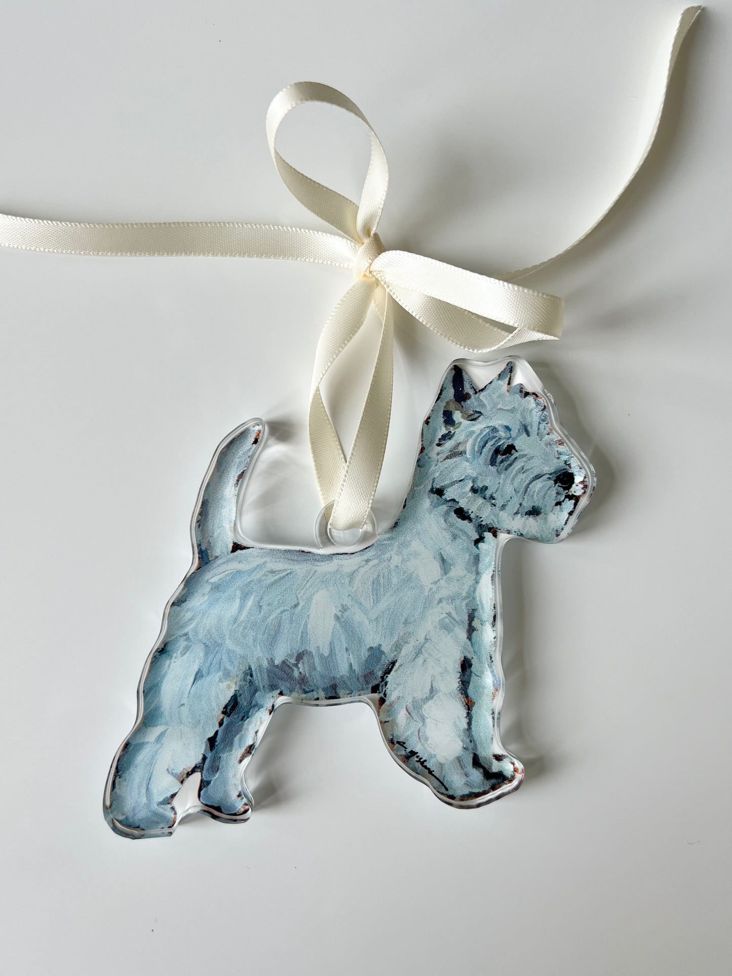 "Westie" Ornament (Mix + Match 10 MOQ)