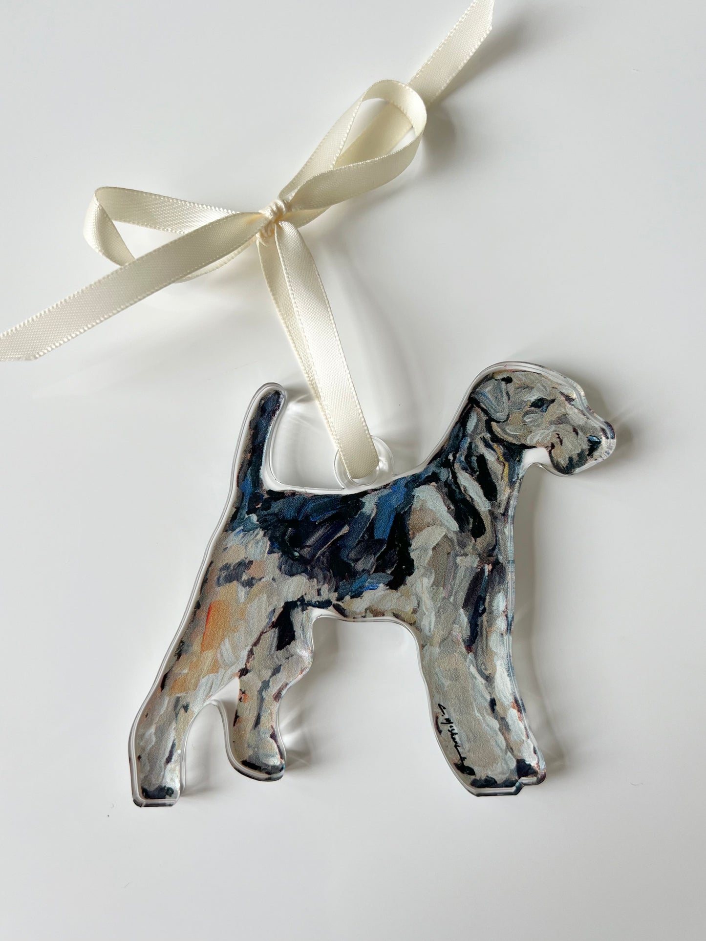 "Airedale" Ornament (Mix + Match 10 MOQ)
