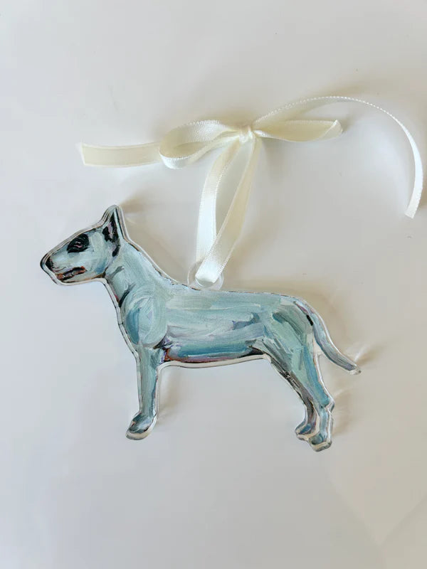 "Bull Terrier" Ornament (Mix + Match 10 MOQ)