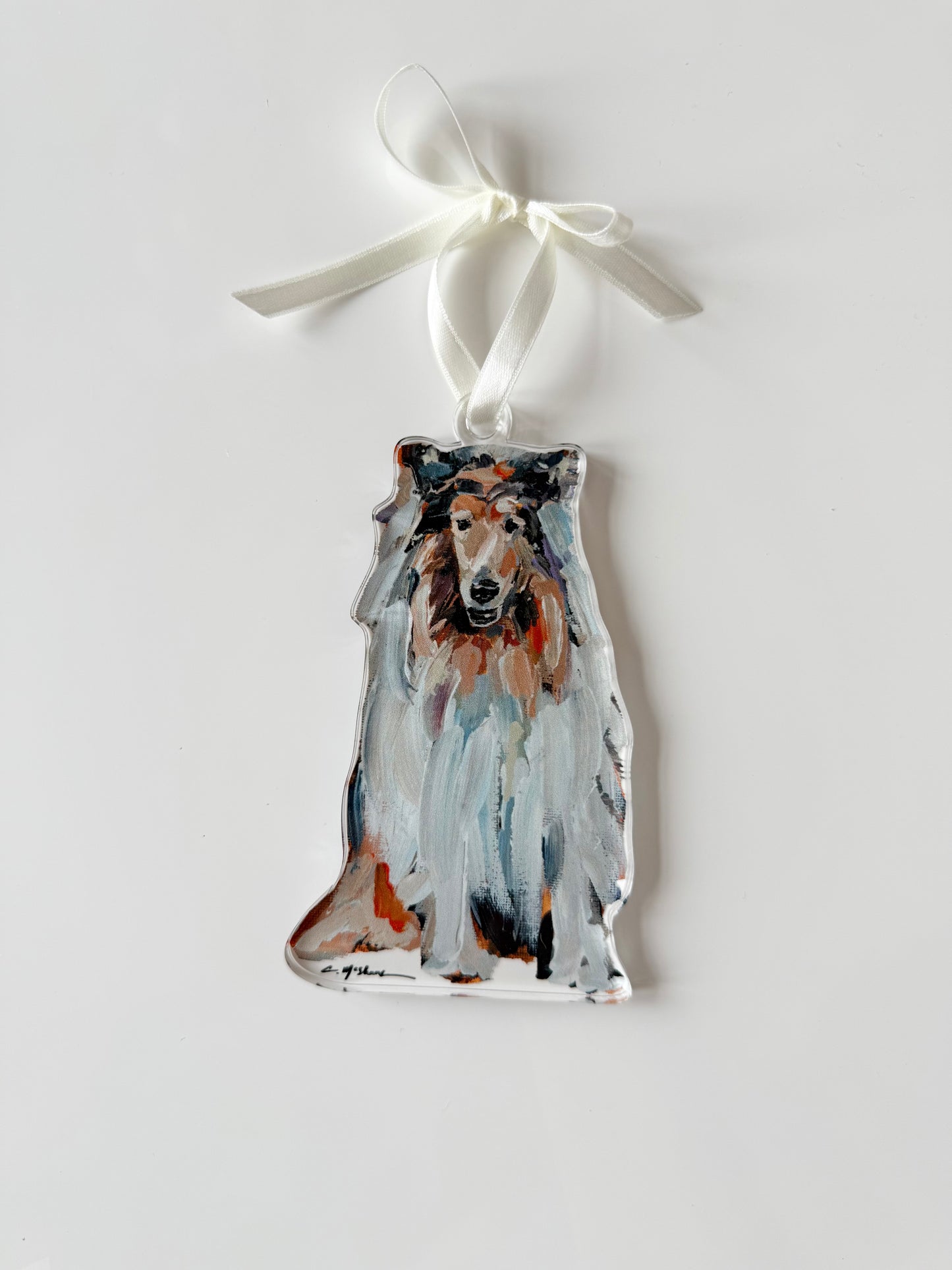 "Rough Collie" Ornament (Mix + Match 10 MOQ)