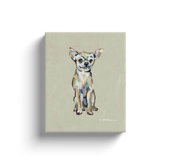 "Chihuahua light" canvas print