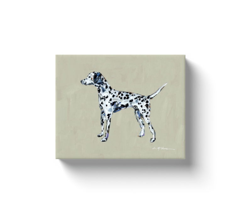"Dalmatian" canvas print