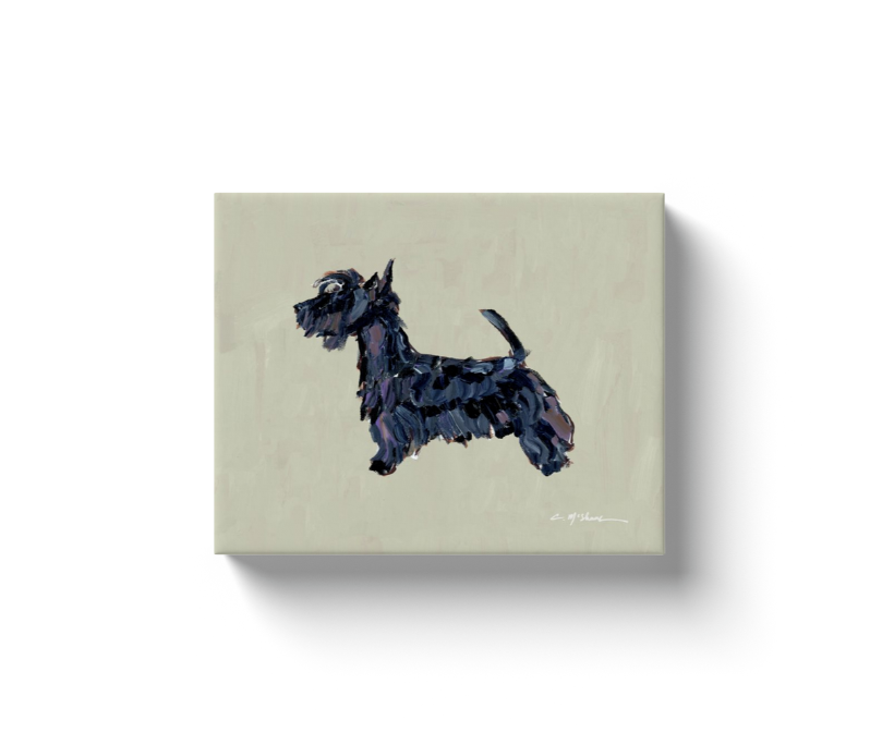 "Scottie" canvas print