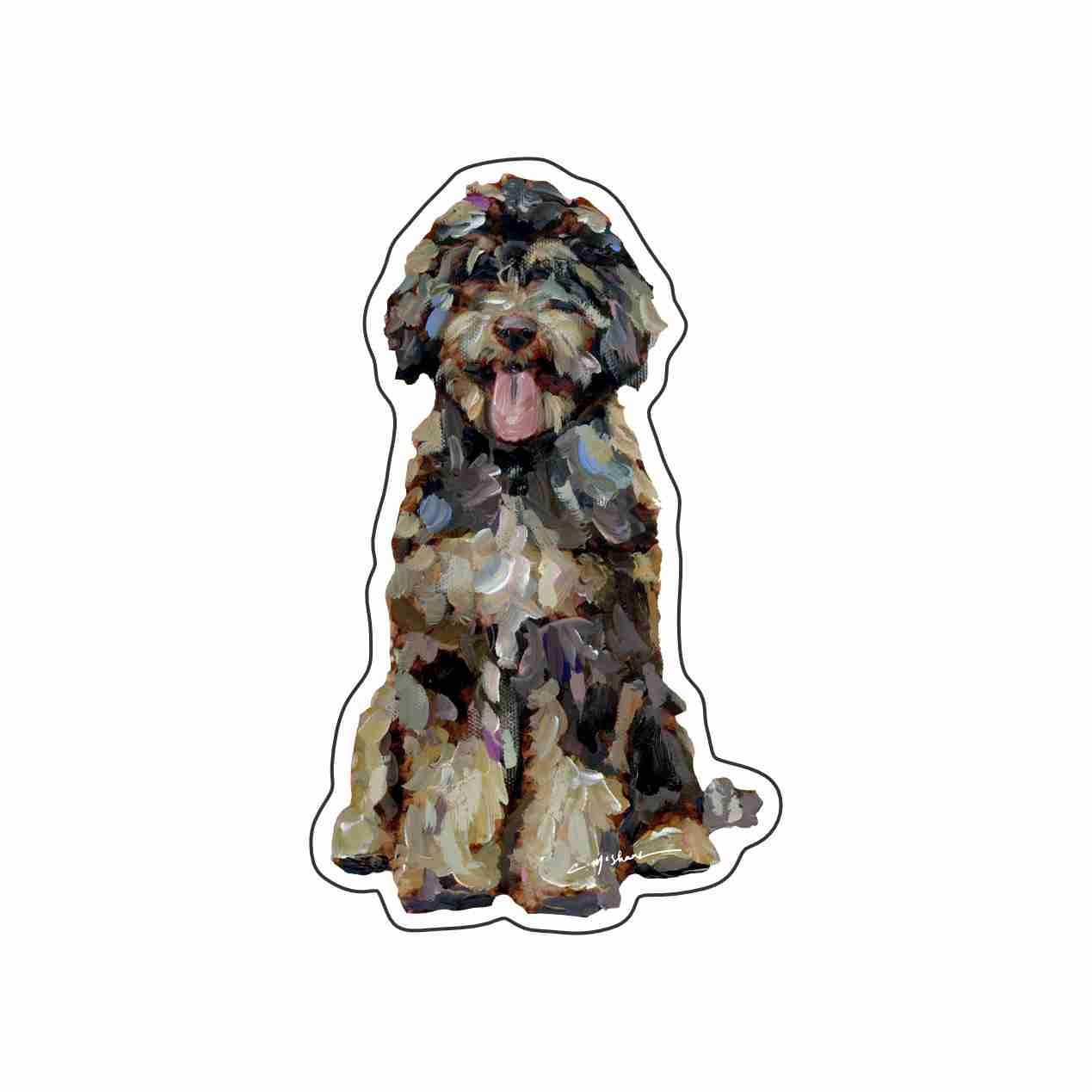 "Bernedoodle Chocolate" Magnet (Case of 10)