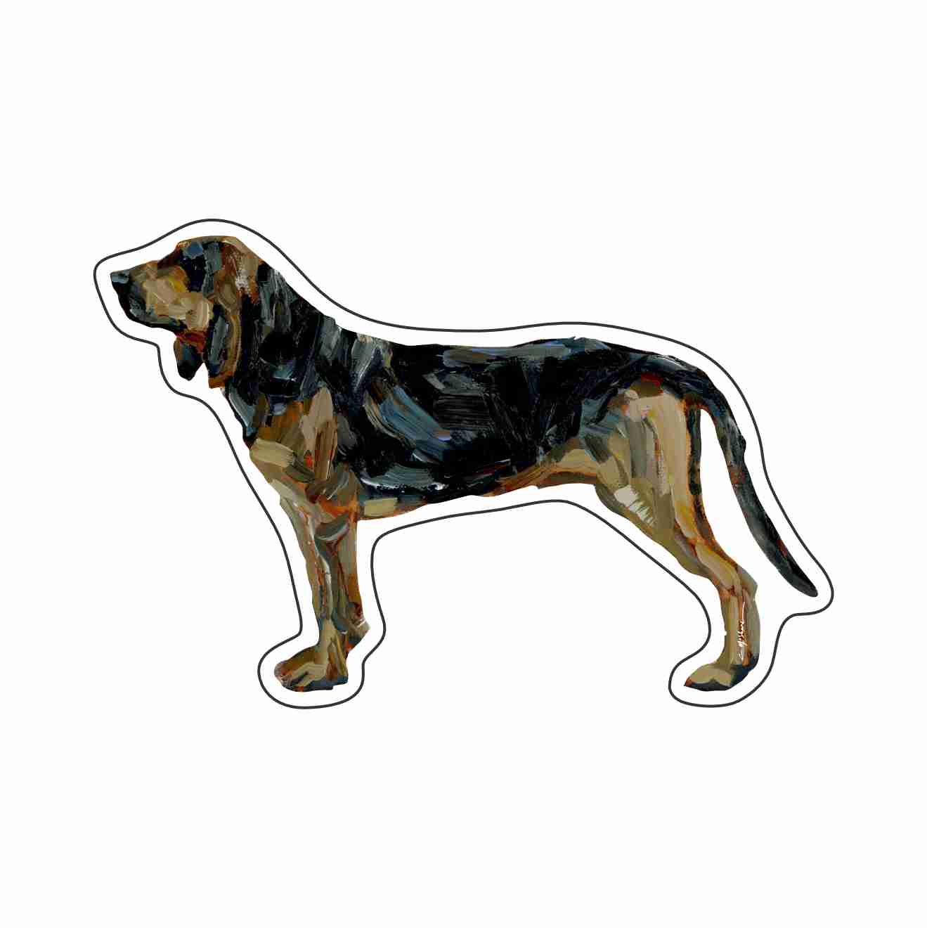 "Bloodhound" Magnet (Case of 10)