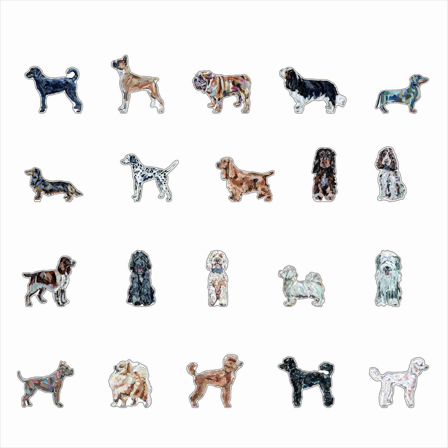 Dog Magnet Variety Pack IV (Case of 20 Assorted Dogs)