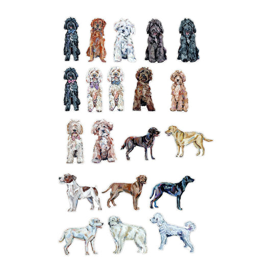 Dog Magnet Variety Pack V (Case of 20 Assorted Dogs)
