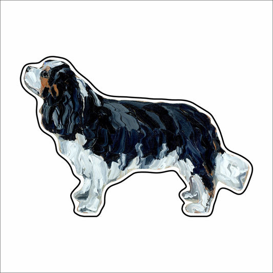 "Cavalier King Charles Tri" Magnet (Case of 10)