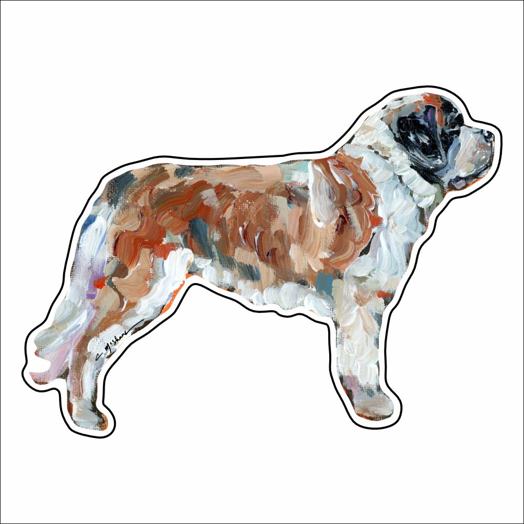 "Saint Bernard" Magnet (Case of 10)