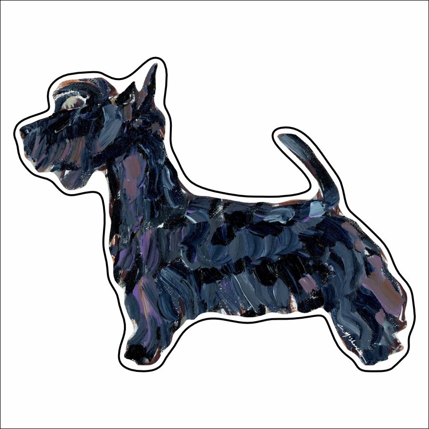 "Scottie Magnet" Magnet (Case of 10)