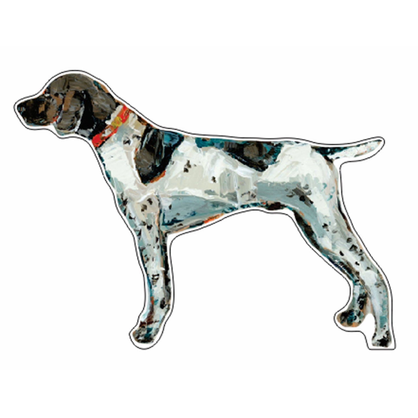 "German Shorthair Pointer Standing" Magnet (Case of 10)