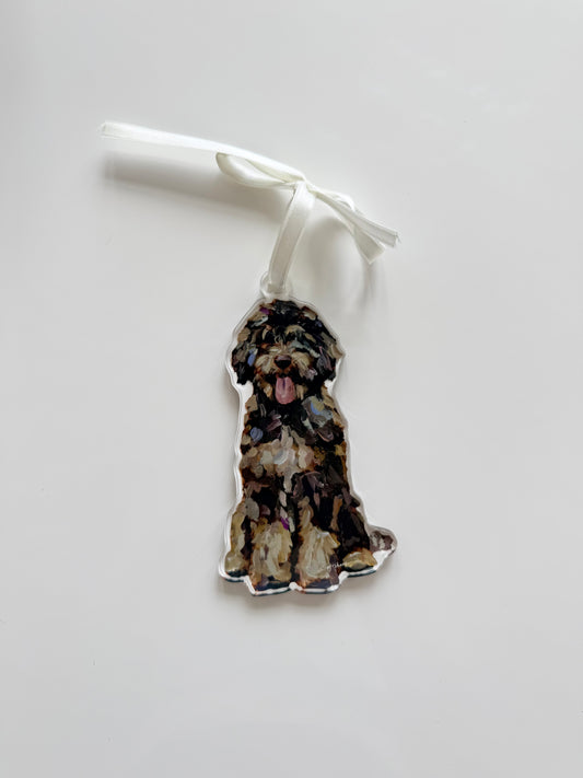 "Bernedoodle Chocolate" Ornament (Mix + Match 10 MOQ)