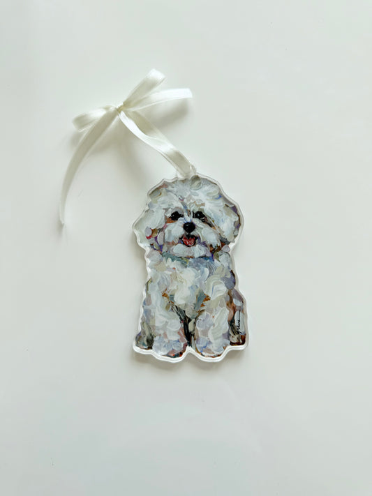 "Bichon Frise" Ornament (Mix + Match 10 MOQ)