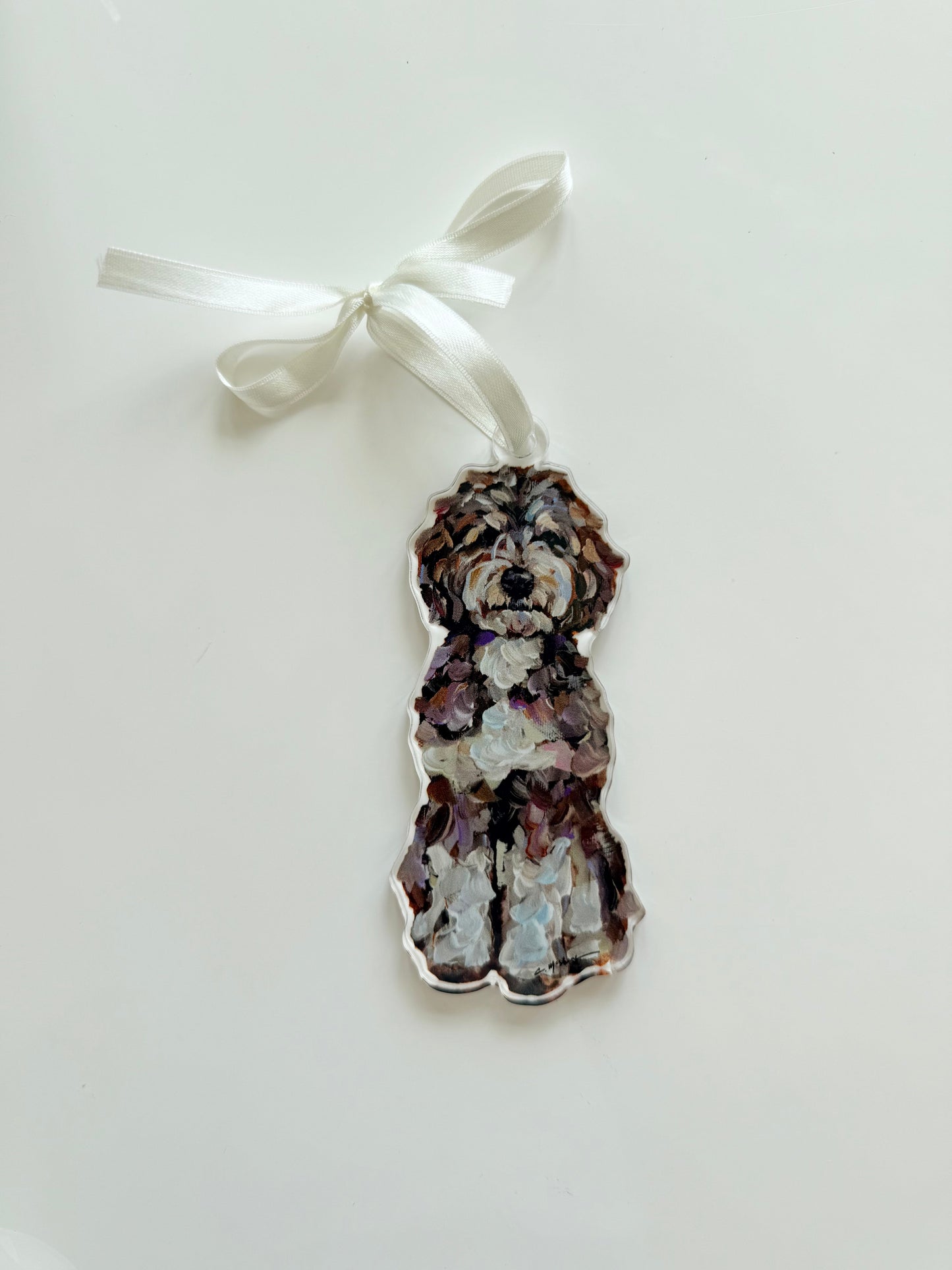 Bernedoodle chocolate (Ornament)