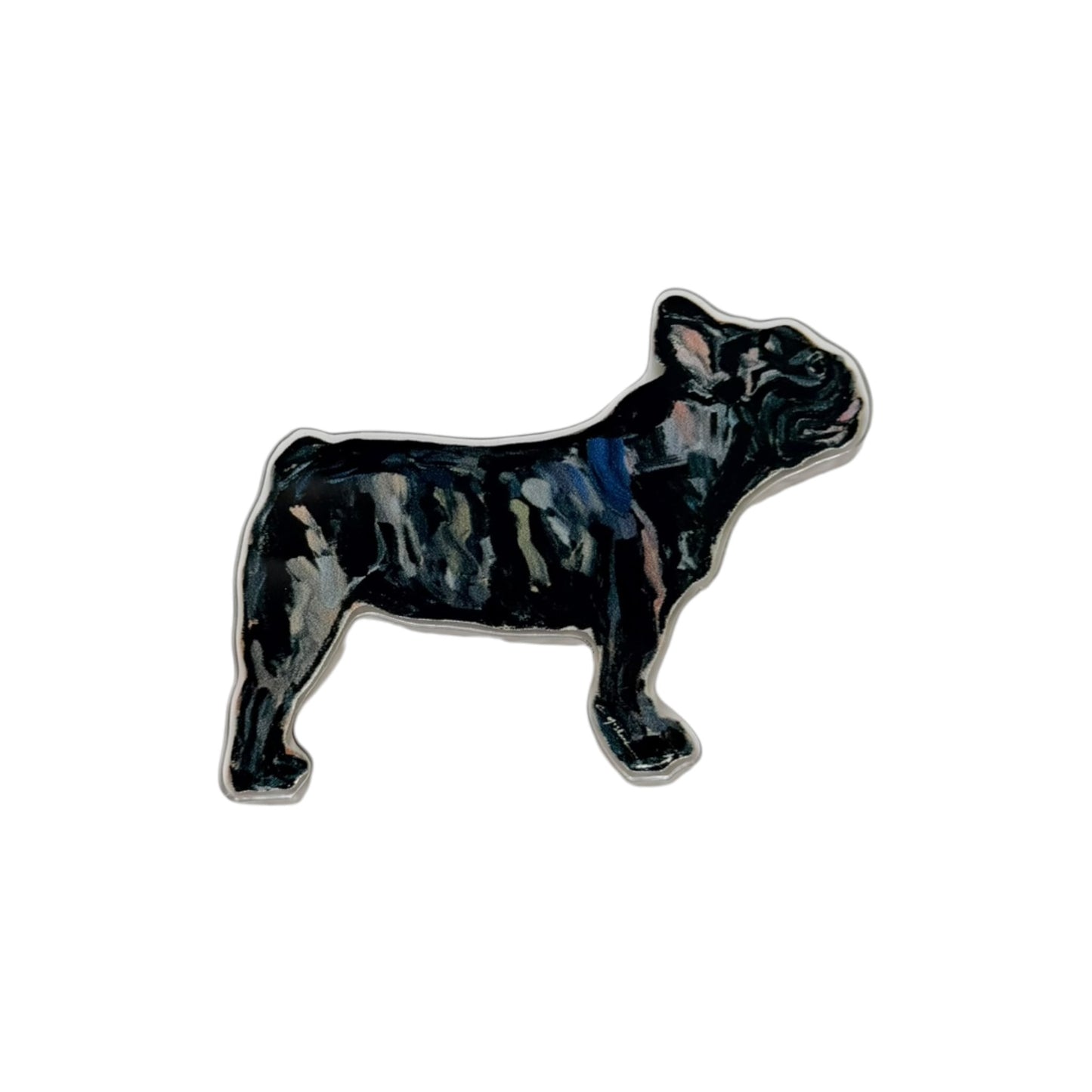 "Frenchie Brindle" magnet