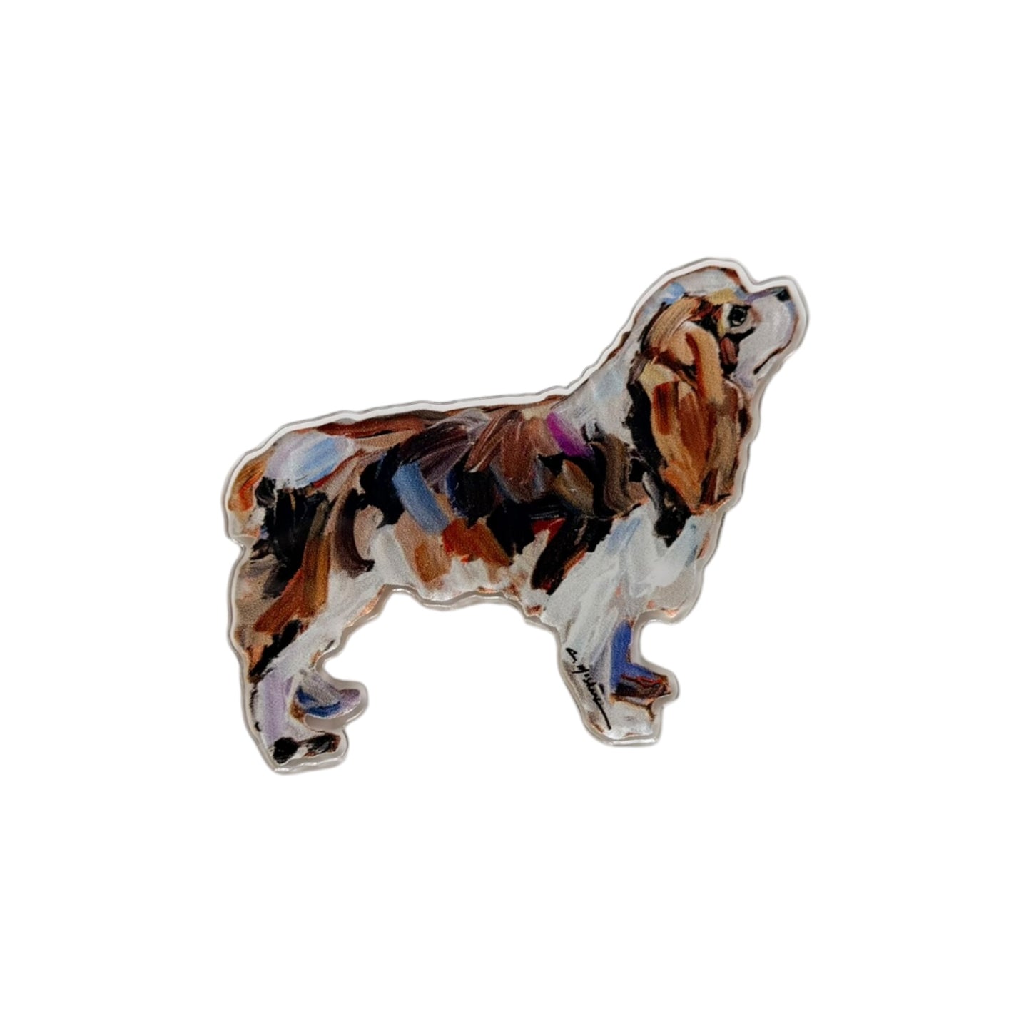 "Cavalier King Charles Blenheim" magnet