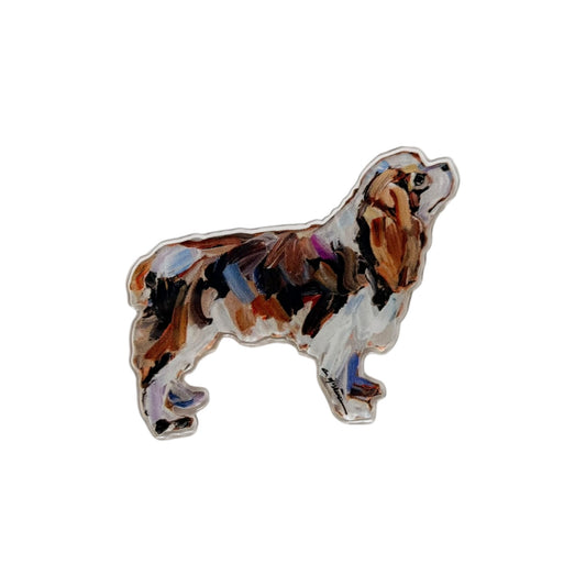 "Cavalier King Charles Blenheim" magnet