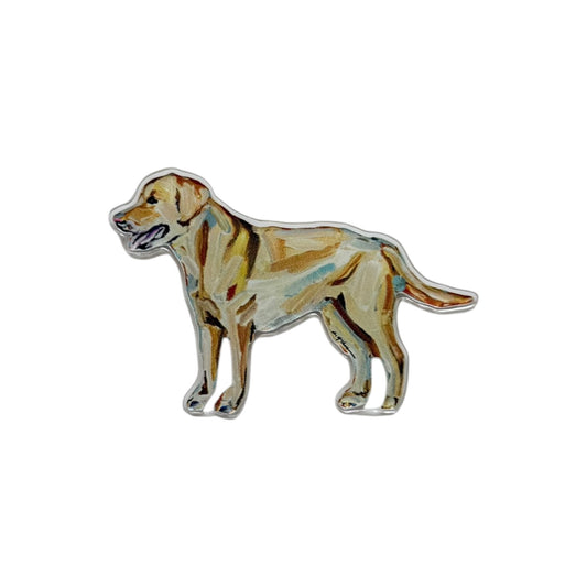 "Lab Yellow" magnet