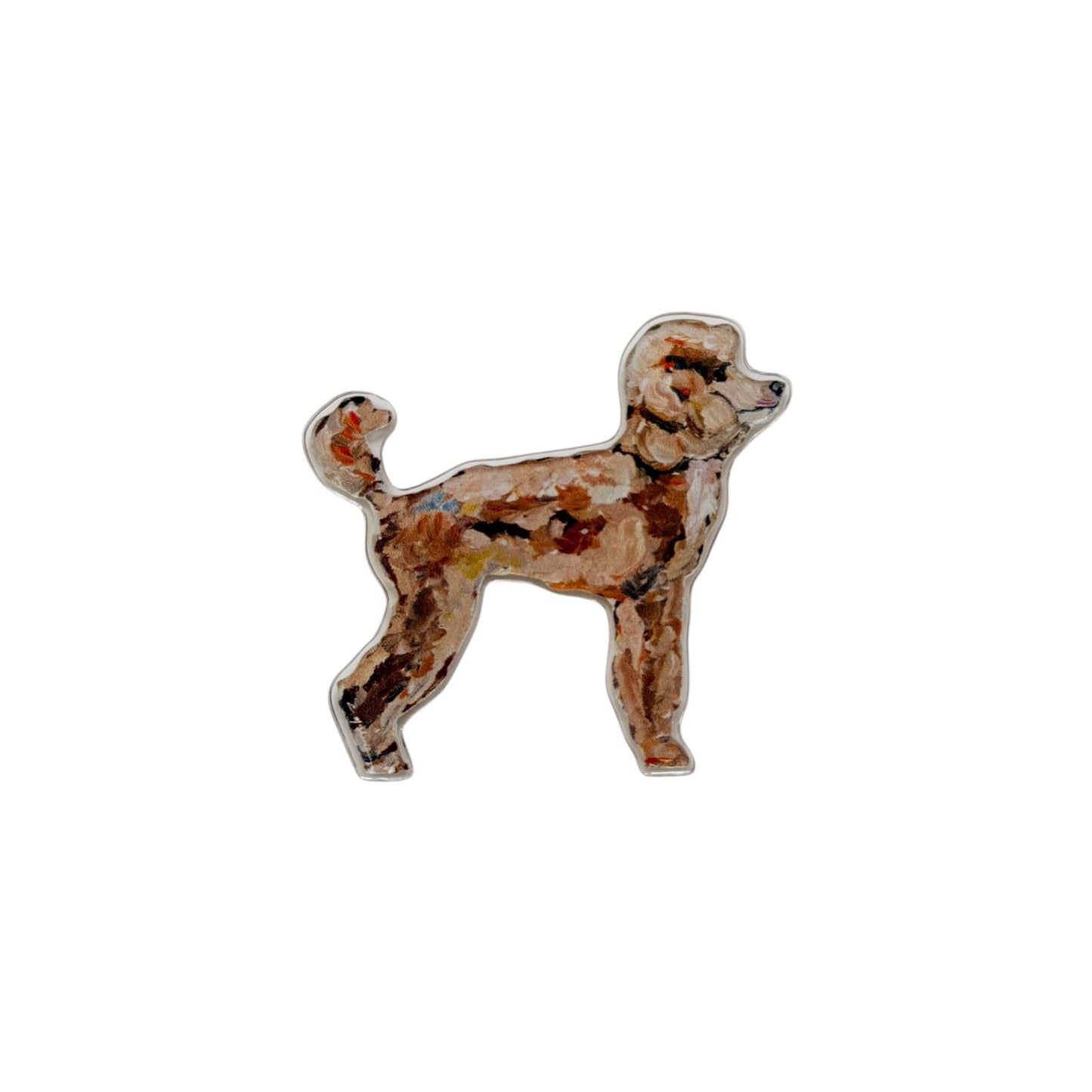 "Poodle Apricot" magnet