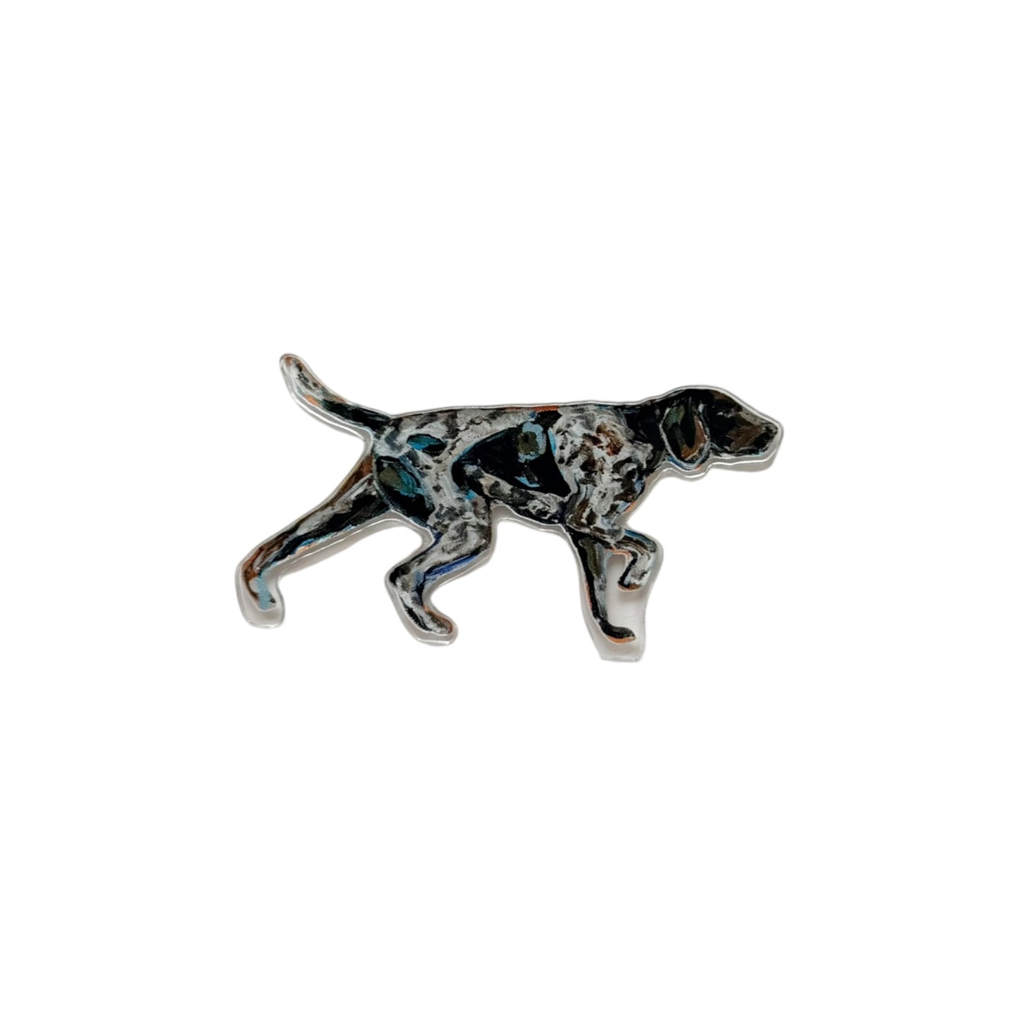 "German Shorthaired Pointer Pointing" magnet