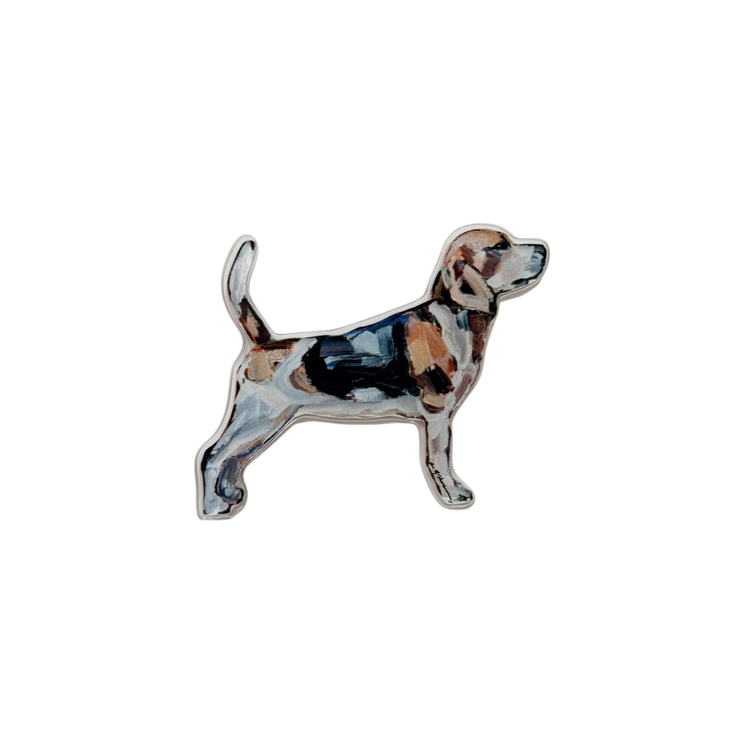 "Beagle" magnet