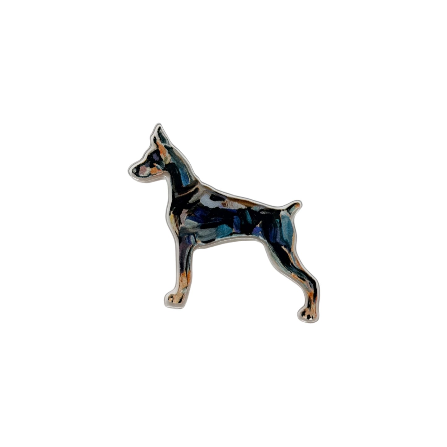 "Doberman" magnet