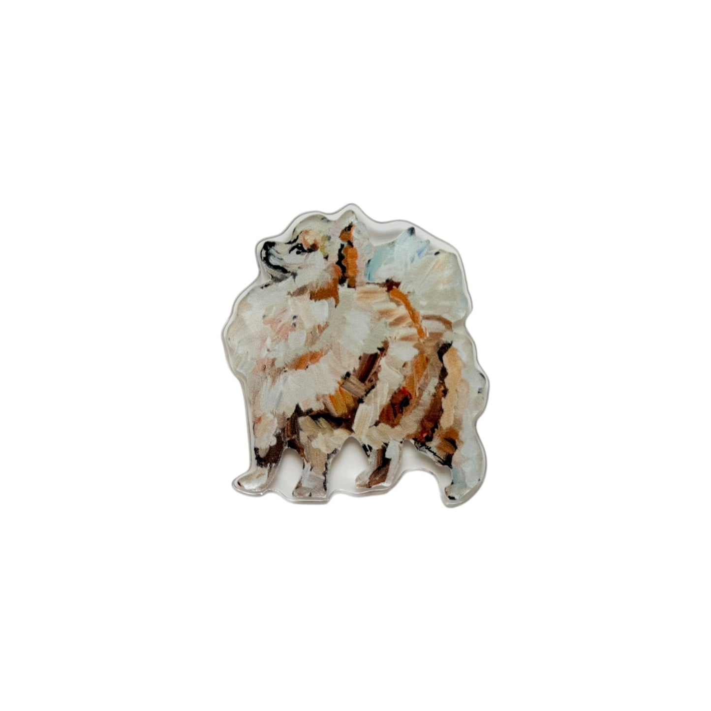 "Pomeranian Apricot" magnet
