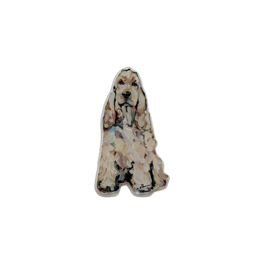 "English Cocker Spaniel Light" magnet