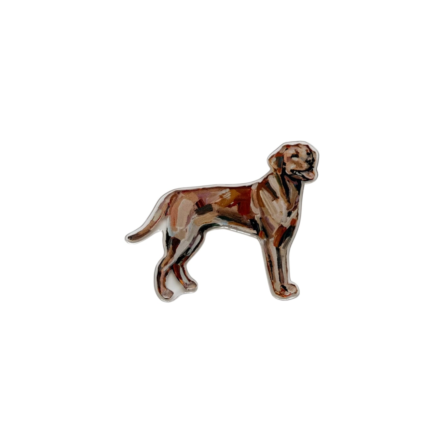 "Lab Red Fox" magnet