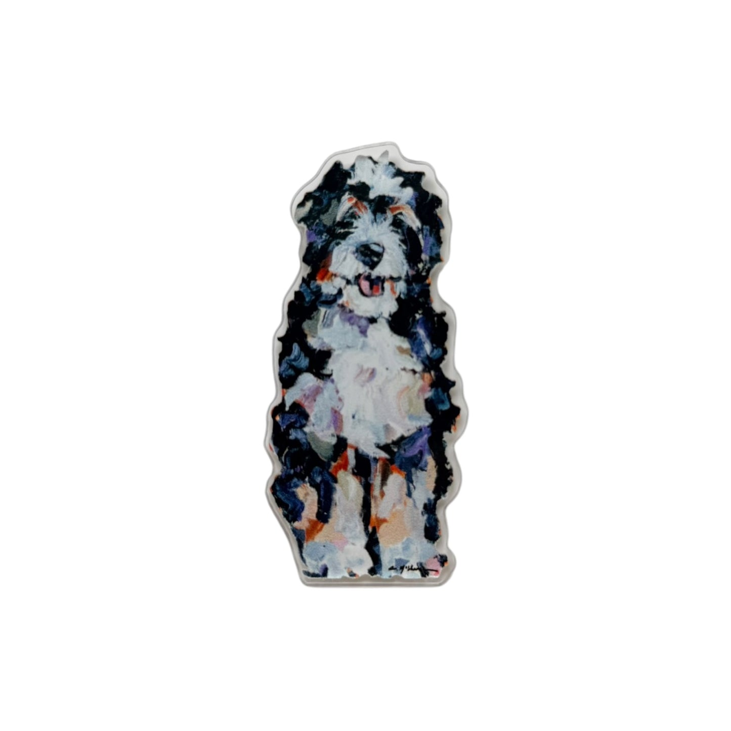 "Bernedoodle" magnet