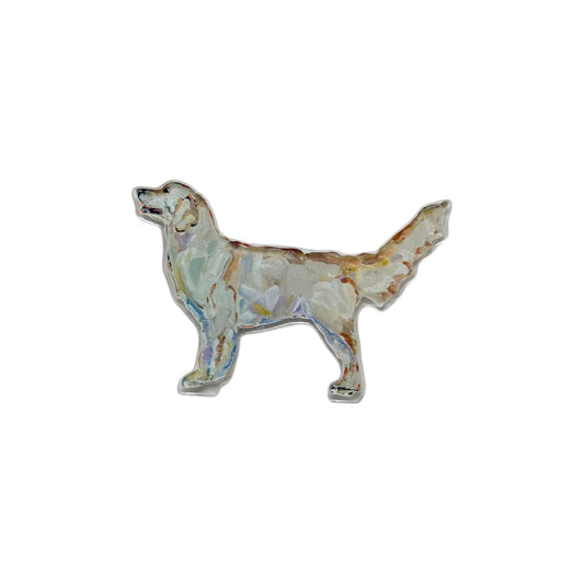 "Golden Retriever Light" magnet
