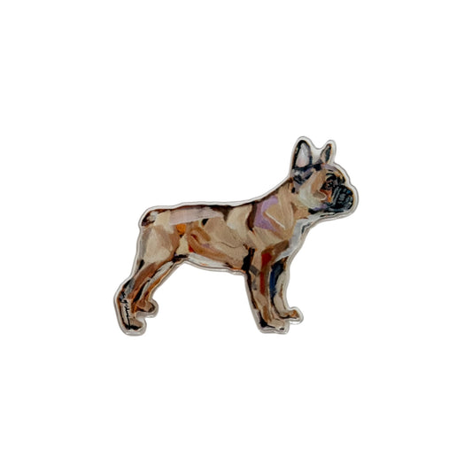 "Frenchie Fawn" magnet