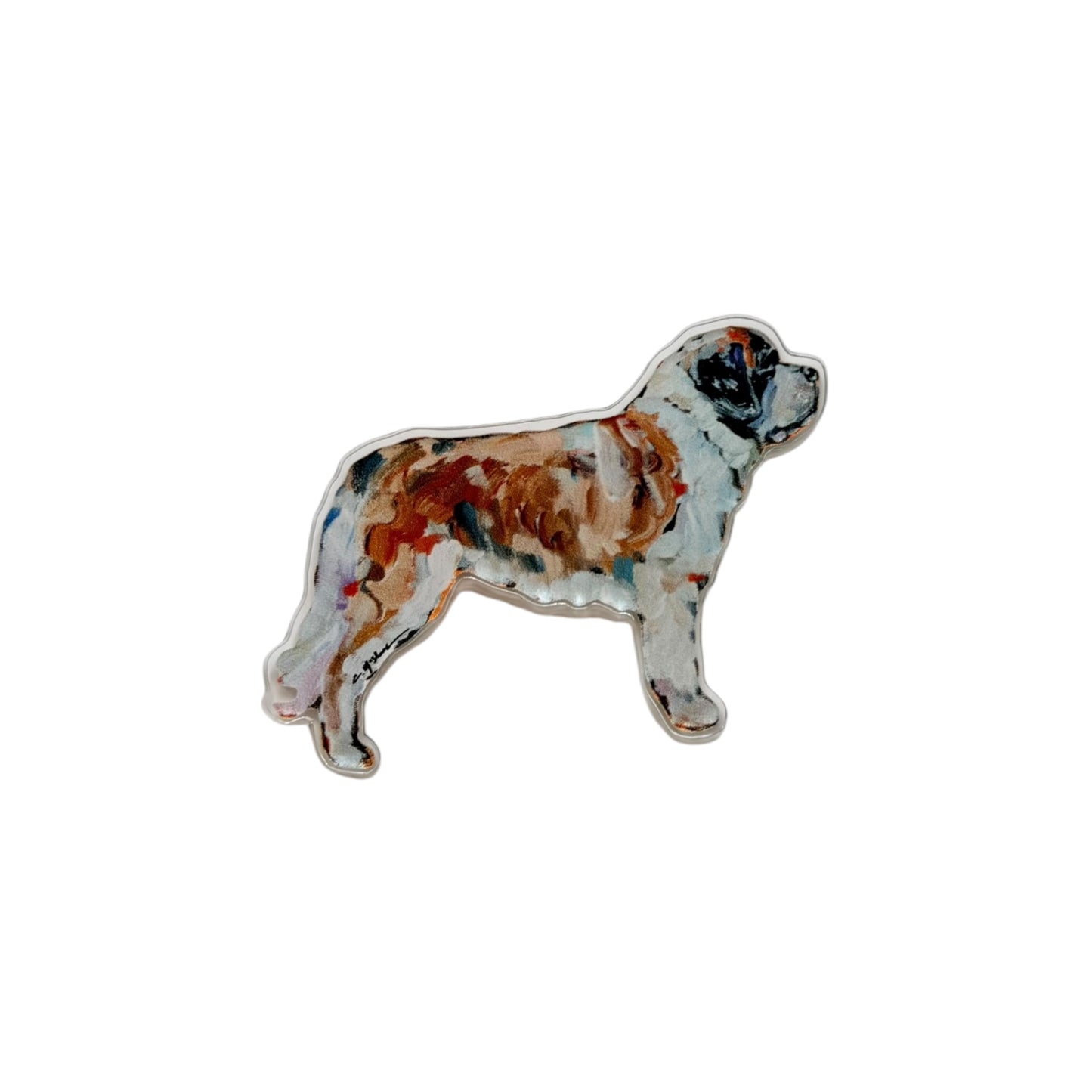 "Saint Bernard" magnet