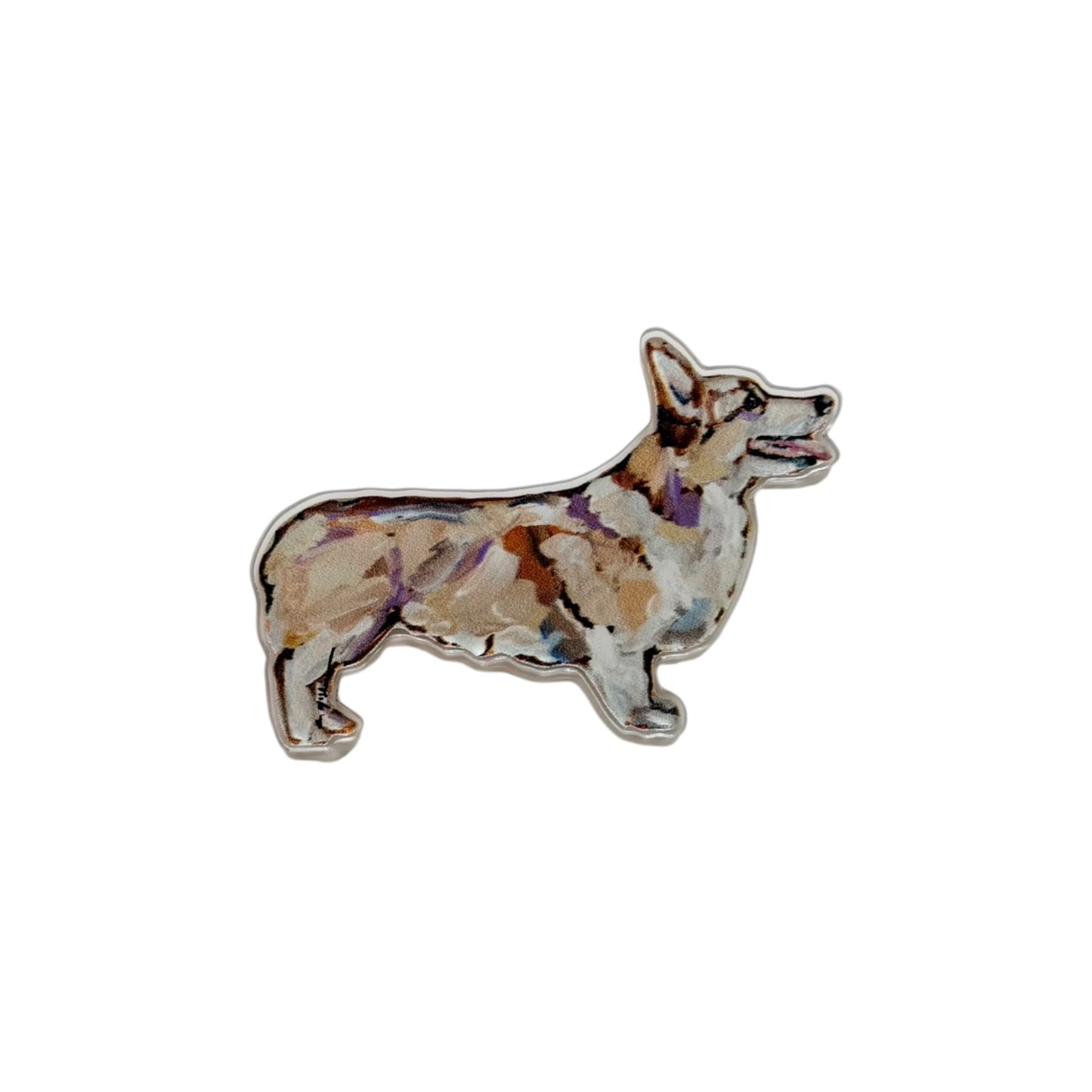 "Corgi Blonde" magnet