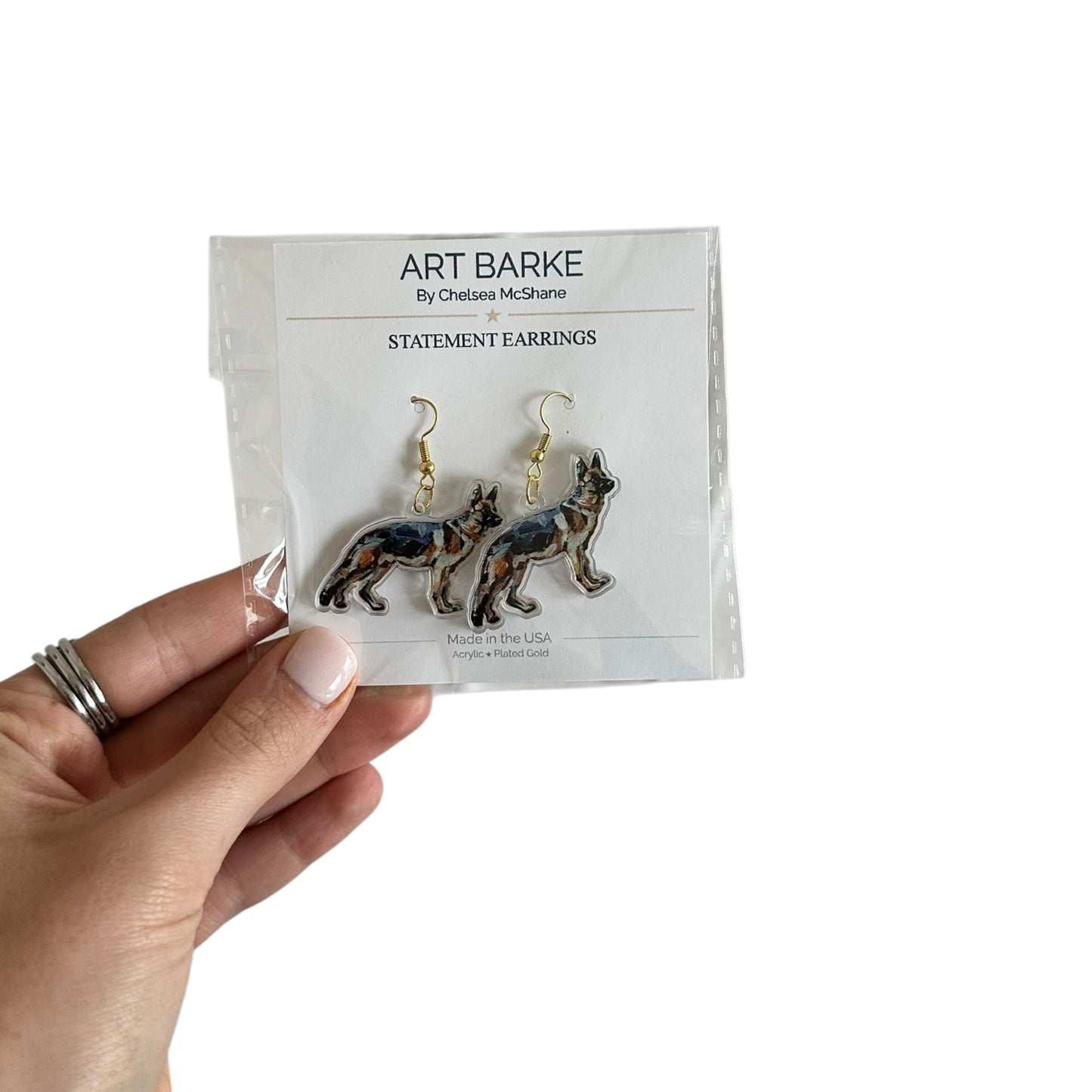 "German Shepherd" Earrings