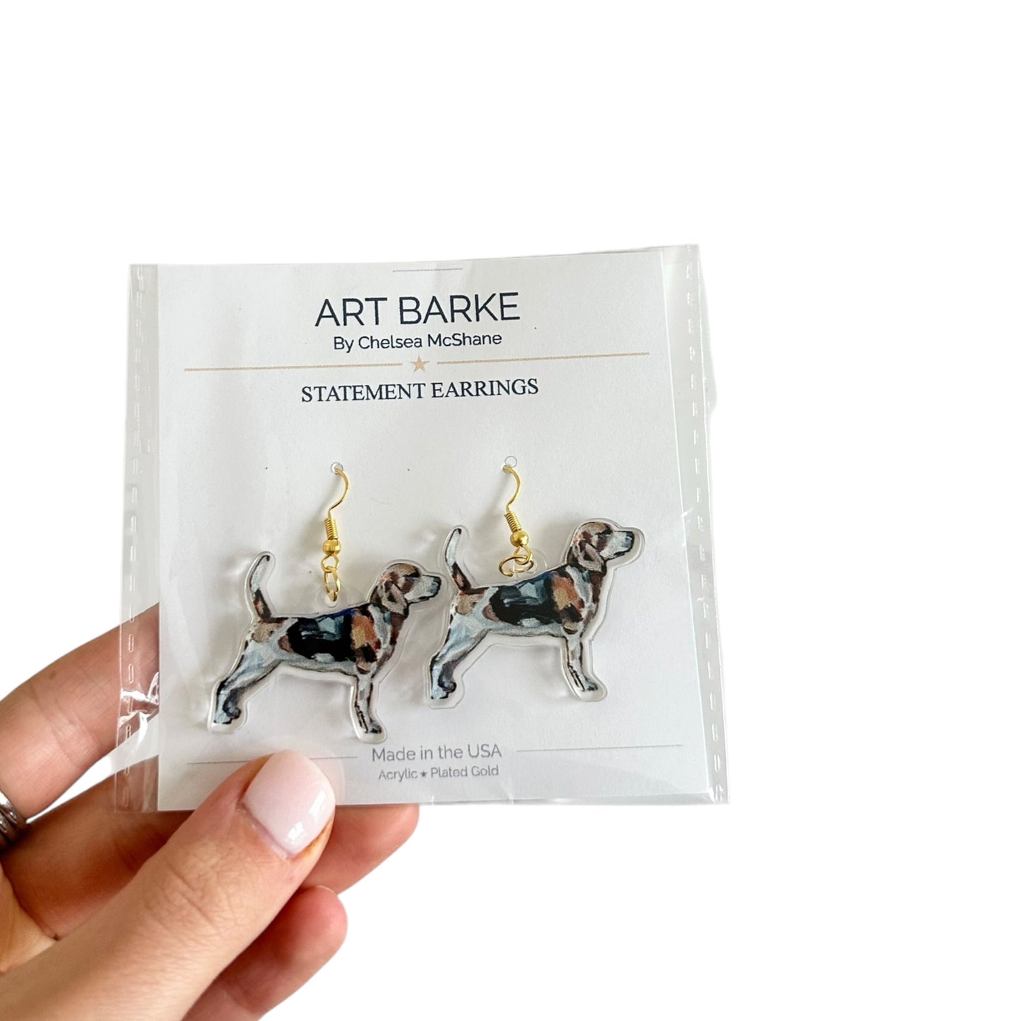 "Beagle" Earrings