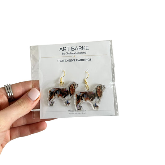 "Cavalier King Charles Blenheim" Earrings