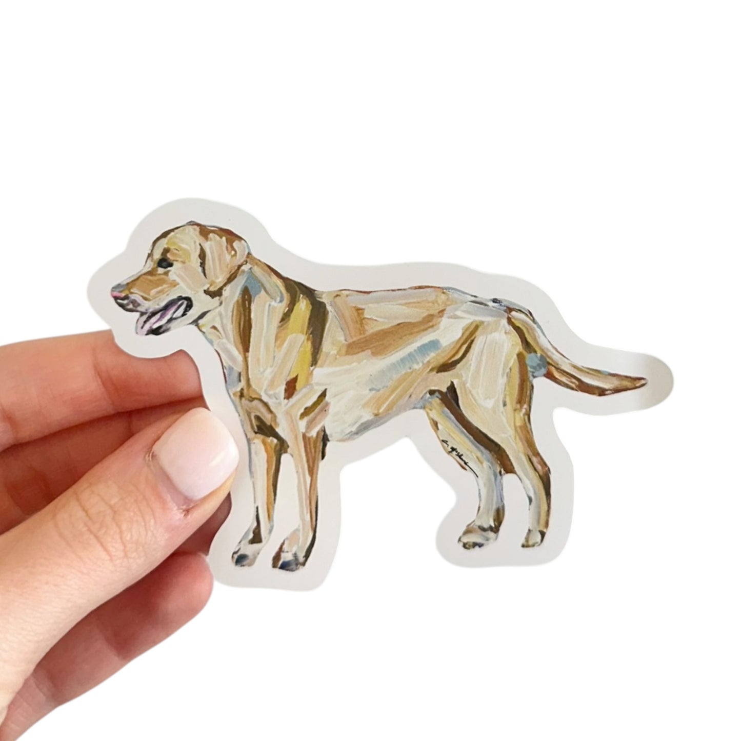 "Lab Yellow" Sticker