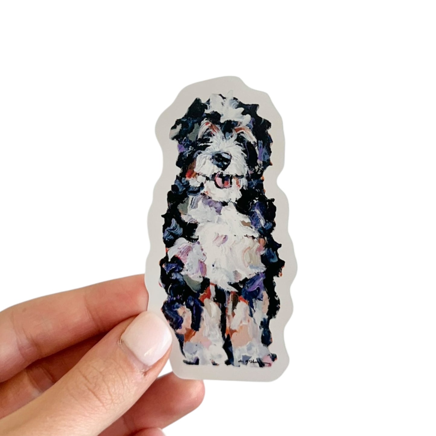 "Bernedoodle" Sticker