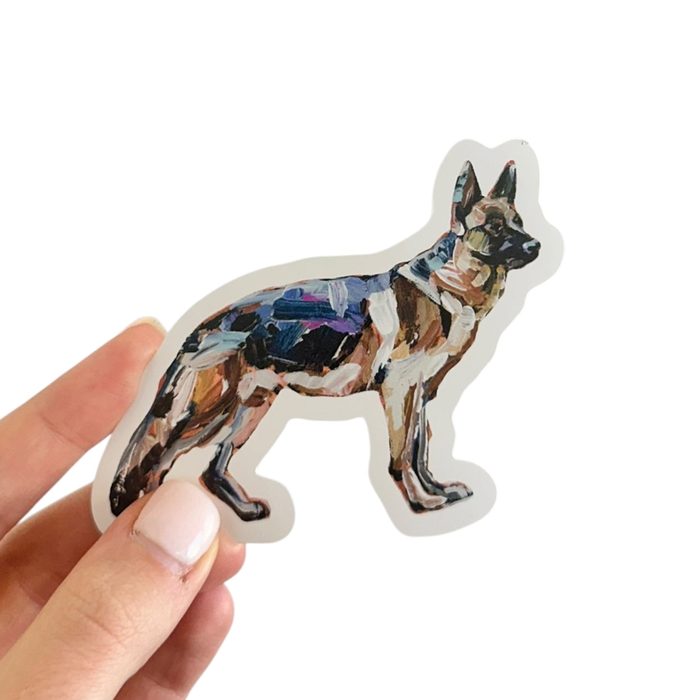 "German Shepherd" Sticker