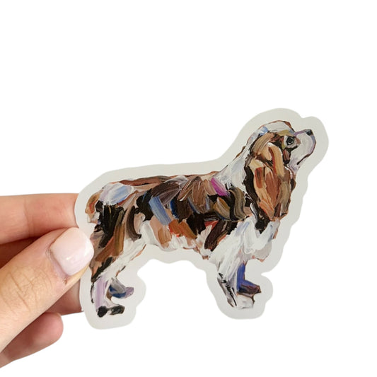 "Cavalier King Charles Blenheim" Sticker