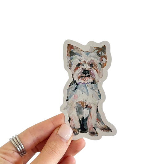 "Yorkie Light" Sticker
