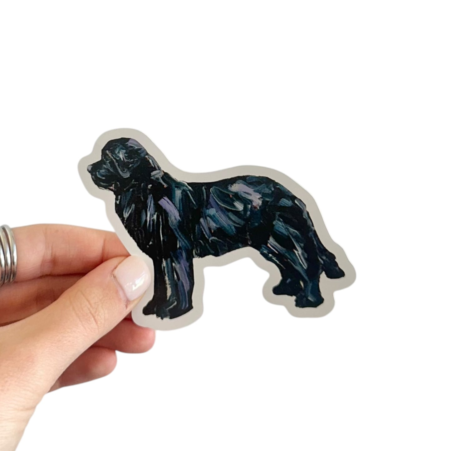 "Newfoundland Black" Sticker