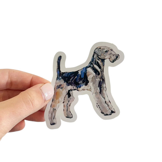 "Airedale" Sticker