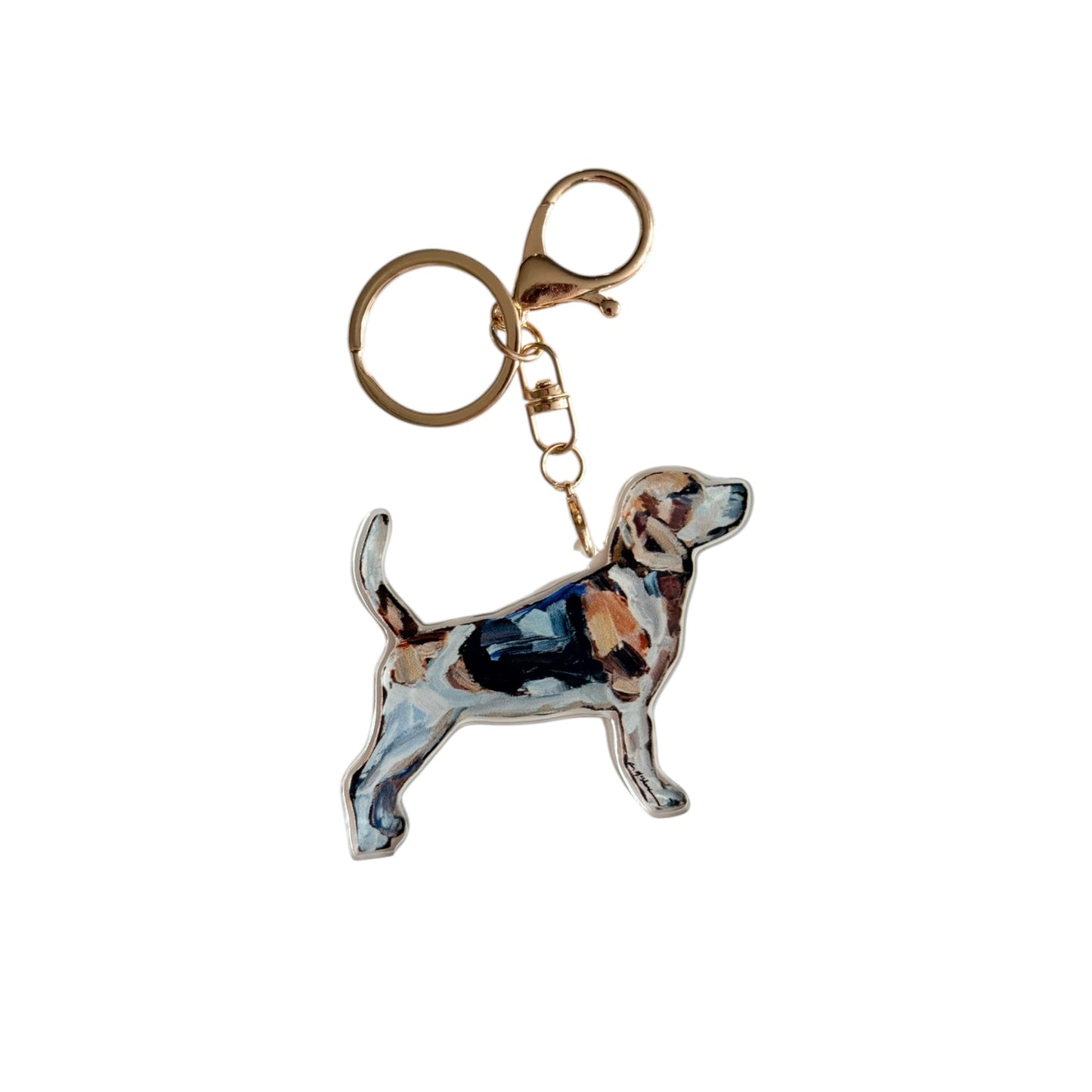 "Beagle" bag charm