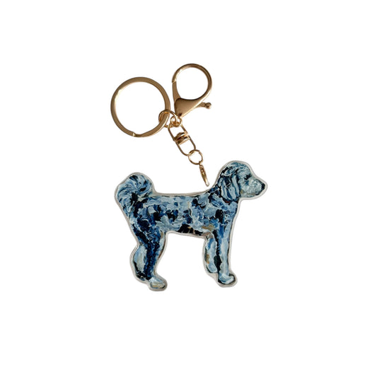 "Aussiedoodle" bag charm